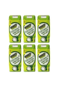 Cocomi Woda kokosowa naturalna zestaw 6 x 330 ml Bio