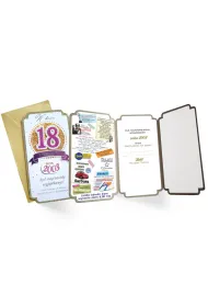 Kukartka Karnet PM-168 Urodziny 18 2021