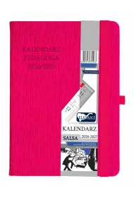 Kalendarz pedagoga 2026/2027 Salsa B6 tygodniowy r�owy