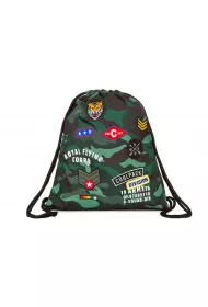 Coolpack Badges Worek sportowy - Sprint - Camo Green (odznaki) CoolPack