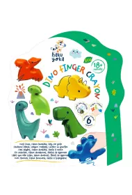Avenir Kredki na palce Dinozaury 6 kolor�w