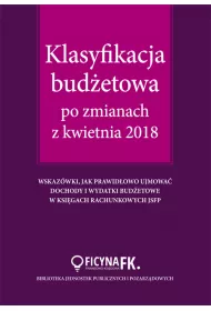 Klasyfikacja Budetowa Po Zmianach Z Kwietnia 2018