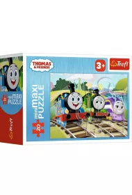 Puzzle 20 el. miniMAXI Z Tomkiem jest weso�o 4 Trefl