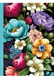 Fresh Notatnik ozdobny Flora 143x200 mm, kratka 48 kartek