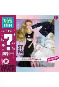 Lalka Emily fashion black 29 cm ToysInn Stnux