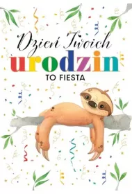 Trend Kartka okoliczno�ciowa Urodziny TS107