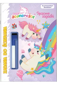 Moje Jednoro�ce Zadania do �cierania cz�� 3. T�czowe zagadki