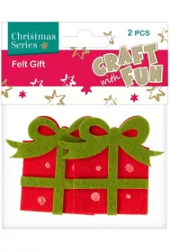 Craft with Fun Ozdoba Prezent filc