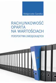 eBook Rachunkowo oparta na wartociach. Perspektywa zarzdzajcych pdf