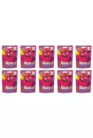 BeRaw Kids elki Malina z chrupkami zgrzewka 10 x 35 g