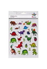 Titanum Naklejki 3D papierowe na piance dinozaury 24 szt.