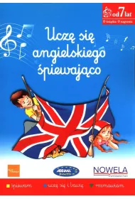 Audiobook Ucz� si� angielskiego �piewaj�co 2 ksi��ka z piosenkami 7+ lat + audio online CD