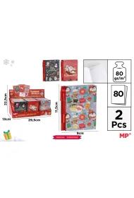 Mp Main Paper Notes z mini d�ugopisem �wi�teczny MIX