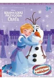 Kraina lodu Przygody Olafa Kolorowanka z naklejkami