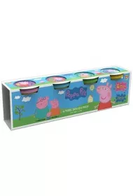 Ciastolina �winka Peppa 4 tuby Pro Kids