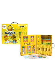 LeanToys Zestaw artystyczny w walizce Kaczka ��ta 84el