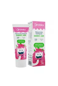 Nordics Pasta do z�b�w dla dzieci od 2 do 6 lat o smaku gumy balonowej bez fluoru 50 ml