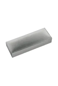 Titanum Etui z flokowan� wy�ci�k� srebrne