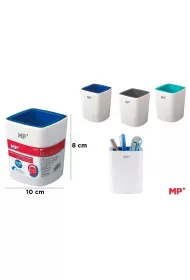 Pojemnik na dugopisy dwukolorowy MIX