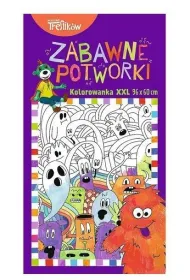 Kolorowanka XXL. Zabawne potworki TREFL
