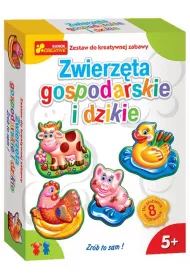 Gipsowe magnesy Zwierz�ta gospodarskie i dzikie
