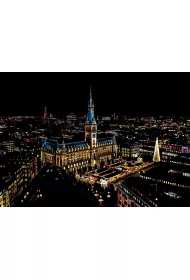 Twoje Hobby Hamburg. Magiczna zdrapka - wydrapywanka 40.0 x 28.5 cm