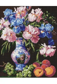 Ideyka Diamentowa mozaika - Pi�kno irys�w 40x50cm