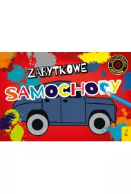 Kolorowanki z naklejkami. Zabytkowe samochody