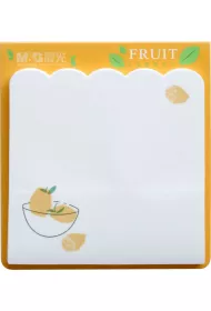 M&G Karteczki samoprzylepne Summer Fruit, 60 kartek 76 x 51 mm 60 kartek