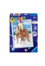 Malowanie po numerach CreArt - Kr�lewski ko� Ravensburger