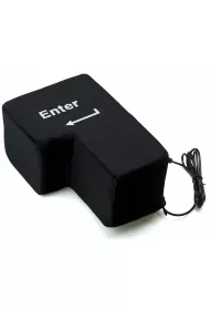 Klawisz ENTER dua antystresowa poduszka USB