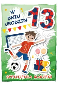 Armin Style KARNET URODZINY 13 B6 Z KOP AS GM-1103 FOL