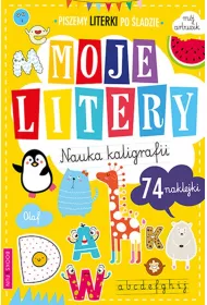 Nauka kaligrafii. Moje literki
