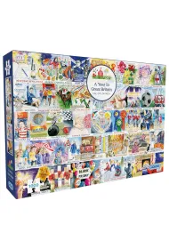 Puzzle 1000 Rok w Wielkiej Brytanii 113711 Gibsons