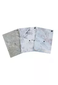 Interdruk Zeszyt A4 Metallic Stone kratka 96 kartek