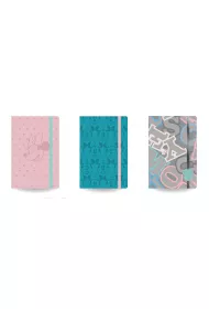 Patio Notes A5 z gumk Disney fashion Minnie Mouse linia 80 kartek