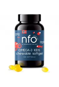 Nfo Omega 3 elki dla dzieci - suplement diety 120 kaps.