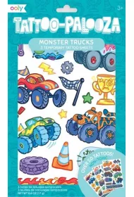 Tatua�e zmywalne Tattoo Palooza - Monster Truck Ooly