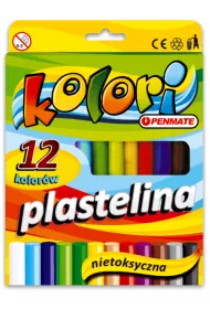 Penmate Kolori Premium plastelina 12 kolorw