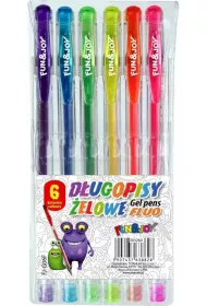 Titanum D�ugopisy �elowe fluo 6 szt.