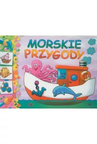 Morskie przygody. Malowanka z naklejkami