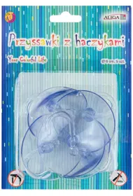 Aliga Przyssawki z obrotowymi haczykami 6 cm PH-9631 5 szt.