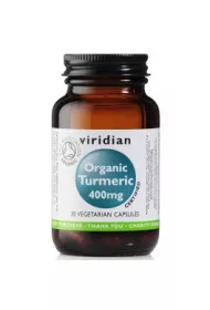 Viridian Organic turmeric kurkuma - suplement diety 30 kaps. Bio