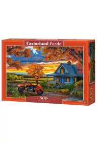Puzzle 500 el. Autumn Ride Castorland