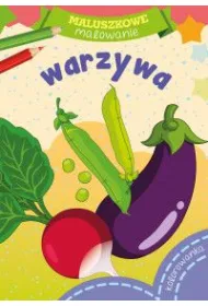 Malowanka A5 Maluszkowe malowanie. Warzywa SKRZAT 159871