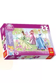Puzzle 60 el. Ksi�niczki Spacer po ogrodzie 17191 Trefl