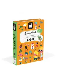 Puzzle Magnetyczna ukadanka 4 pory roku Magnetibook Janod