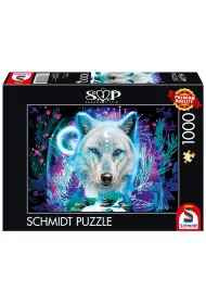Puzzle 1000 el. Sheena Pike Arktyczny wilk Schmidt