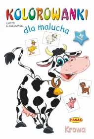 Kolorowanki dla malucha- Krowa