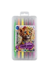 Centrum Flamastry dwustronne 12 kolor�w